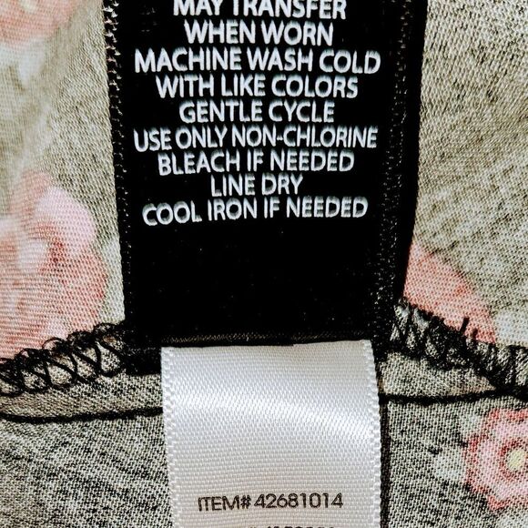 Torrid Plus Size Mini Stretch Challis Skull,Rose,Heart Slip Dress - Picture 12 of 15